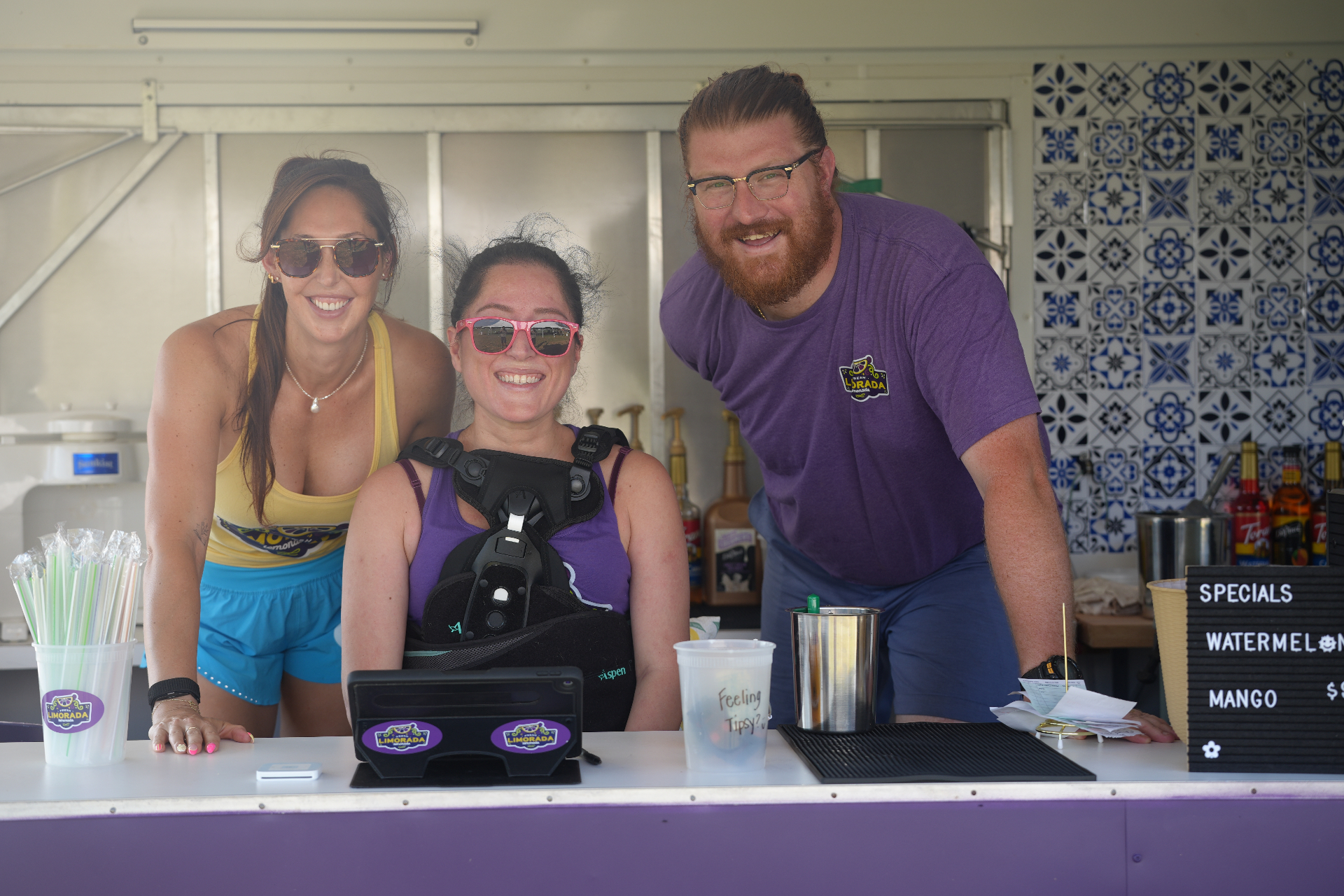 Limorada drink vendors at Brookhill